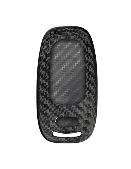 Cover in vera fibra di carbonio per chiavi auto Audi 2