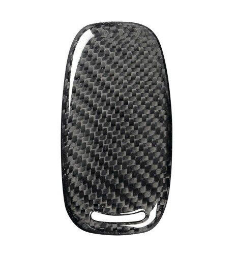 Cover in vera fibra di carbonio per chiavi auto Audi 2