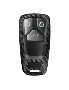 Cover in vera fibra di carbonio per chiavi auto Audi 3