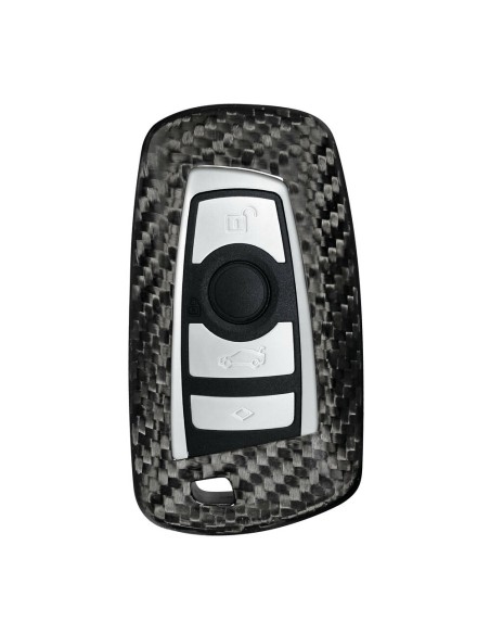 Cover in vera fibra di carbonio per chiavi auto Bmw 1