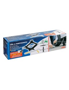Cric a pantografo omologato 1000kg 2
