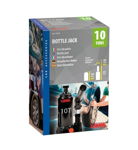 Cric idraulico omologato 10000kg