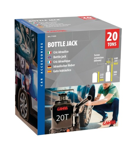 Cric idraulico omologato 20000kg