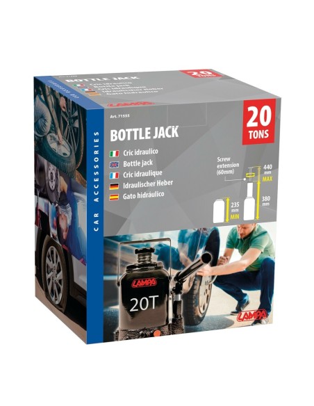 Cric idraulico omologato 20000kg