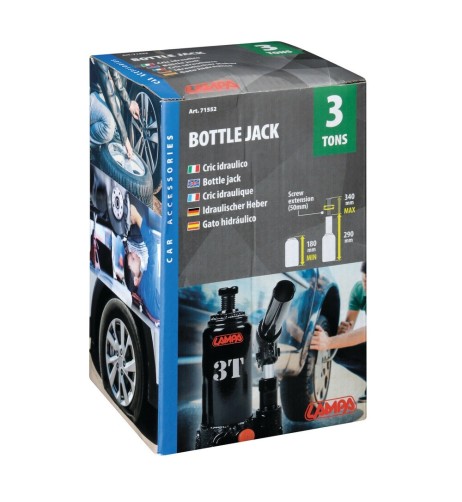 Cric idraulico omologato 3000kg