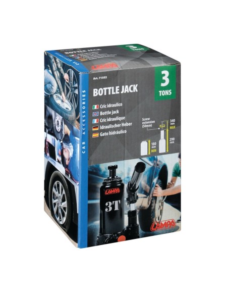 Cric idraulico omologato 3000kg