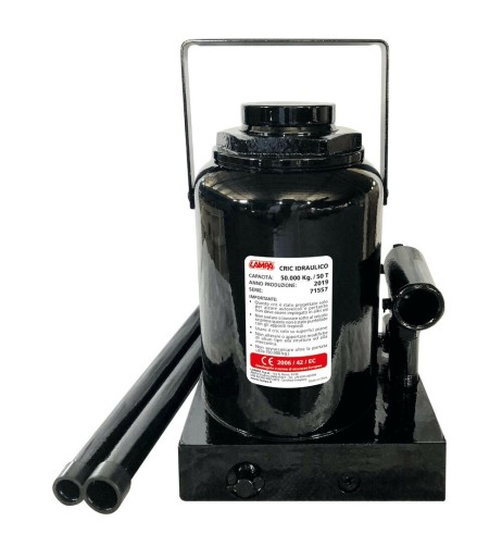 Cric idraulico omologato 50000Kg alzata 260 410mm