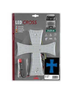 Croce a Led 24V per Camion Blu 2