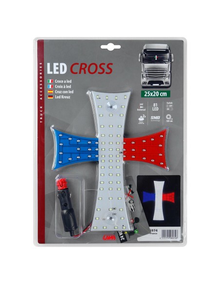 Croce a Led 24V per Camion Francia