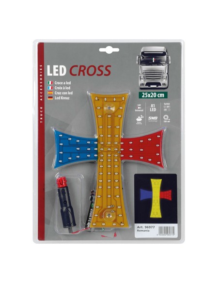 Croce a Led 24V per Camion Romania