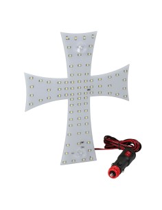 Croce a Led 24V per Camion Rosso