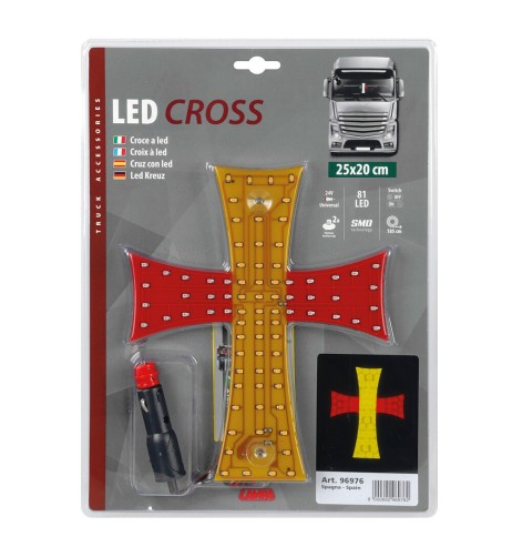 Croce a Led 24V per Camion Spagna