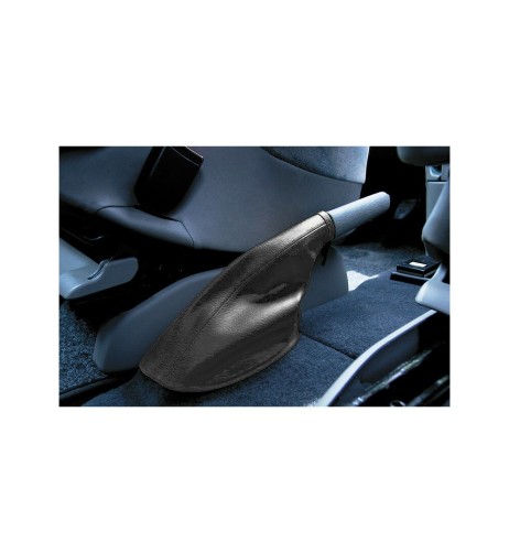 Cuffia freno a mano sport universale PILOT in pelle Colore nero