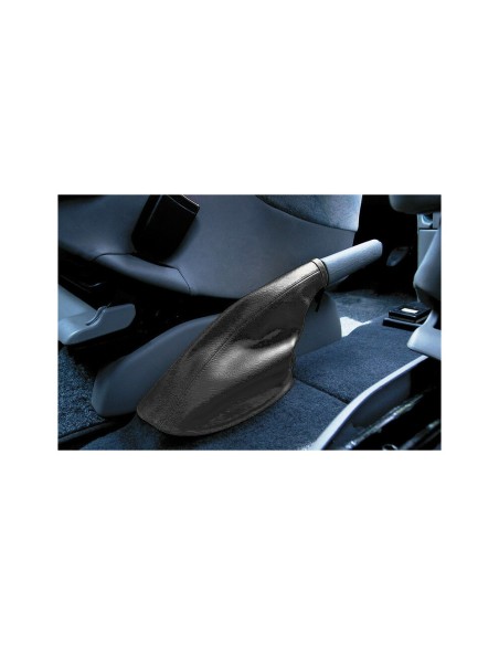 Cuffia freno a mano sport universale PILOT in pelle Colore nero