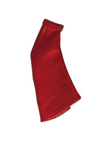 Cuffia freno a mano sport universale PILOT in pelle Colore rosso