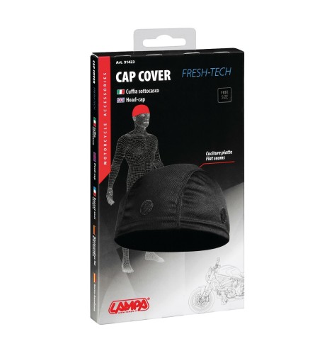 Cuffia sottocasco in poliestere traspirante