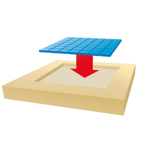 Cuscino in memory foam per sedili auto camion e casa