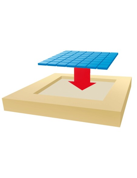 Cuscino in memory foam per sedili auto camion e casa