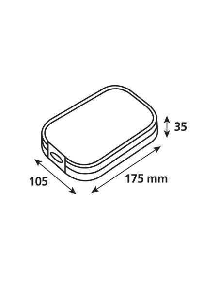 Custodia impermabile Opti per smartphone dispositivi max 170x85mm