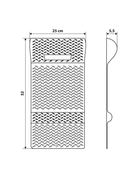 Delimitatore di parcheggio garage