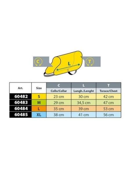 Dog Safety veste riflettente per cani Taglia S