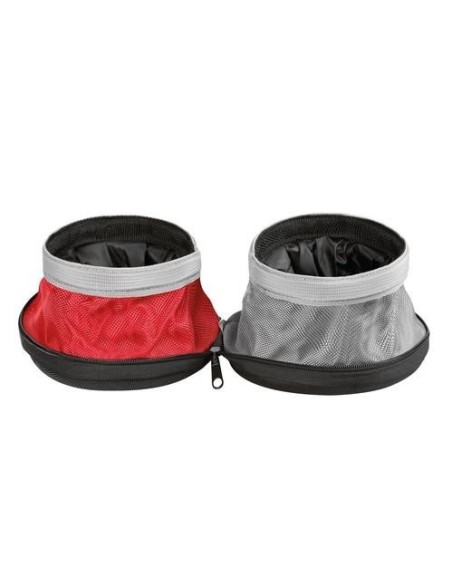 Doppia ciotola da viaggio richiudibile per animali