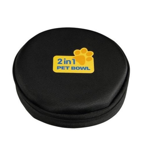 Doppia ciotola da viaggio richiudibile per animali
