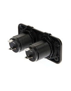 Doppia presa accendisigari impermeabile 12 24V max 20A 2