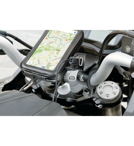 Doppio caricatore USB 12 24V impermeabile Ultra Fast Charge 5400mA per manu