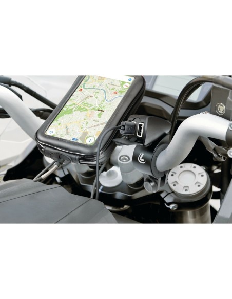 Doppio caricatore USB 12 24V impermeabile Ultra Fast Charge 5400mA per manu