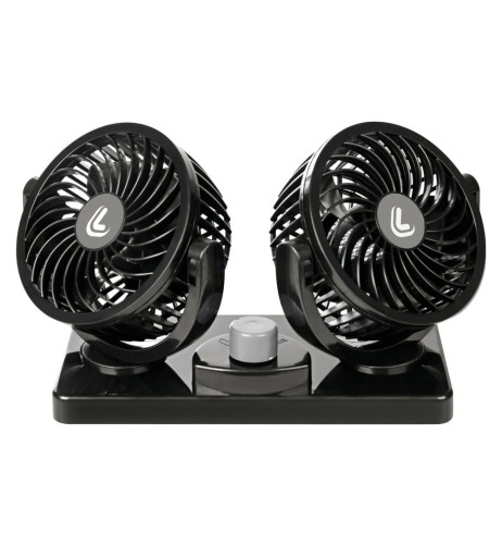 Doppio ventilatore diametro 11cm a due velocita camion 24V