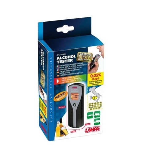 Etilometro avanzato con display digitale premium