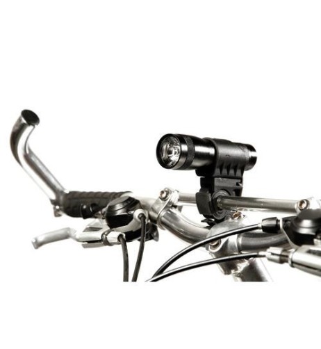 Fanale anteriore in alluminio bicicletta LED 1W fanale torcia