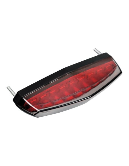 Fanale posteriore a led stop posizione luce targa moto omologato