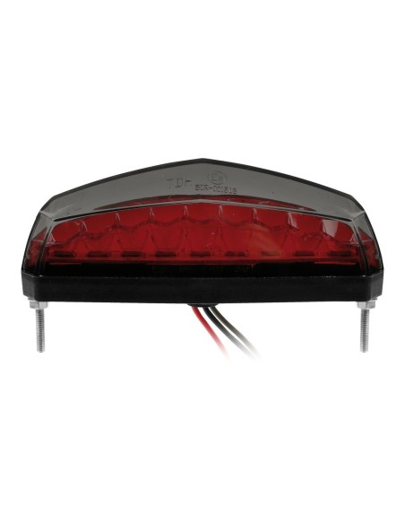 Fanale posteriore a led stop posizione luce targa moto omologato