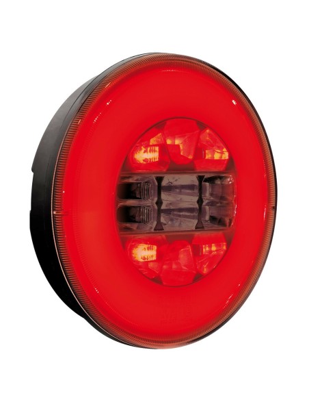 Fanale posteriore camion O Led 3 funzioni 12 24V omologato