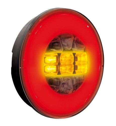 Fanale posteriore camion O Led 3 funzioni 12 24V omologato