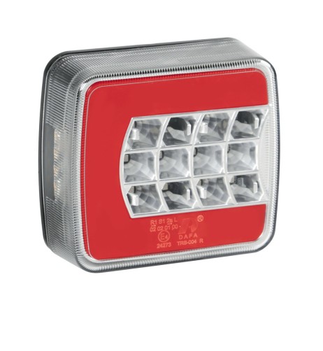 Fanale posteriore Led 4 funzioni 12 24V omologato Destro