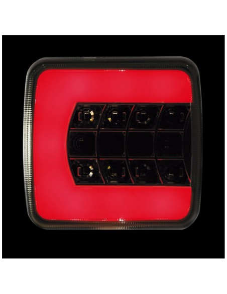 Fanale posteriore Led 4 funzioni 12 24V omologato Destro