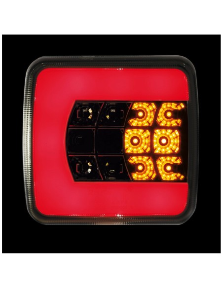 Fanale posteriore Led 4 funzioni 12 24V omologato Destro