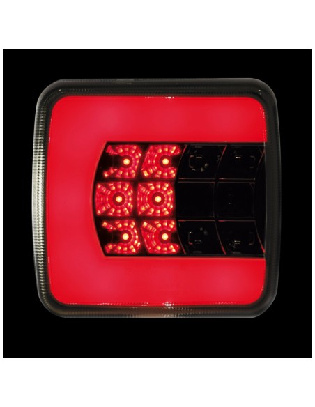 Fanale posteriore Led 4 funzioni 12 24V omologato Destro
