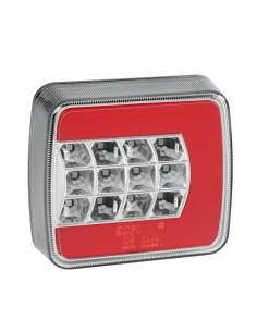 Fanale posteriore Led 4 funzioni 12 24V omologato Sinistro