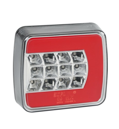 Fanale posteriore Led 4 funzioni 12 24V omologato Sinistro