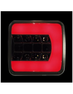 Fanale posteriore Led 4 funzioni 12 24V omologato Sinistro 2