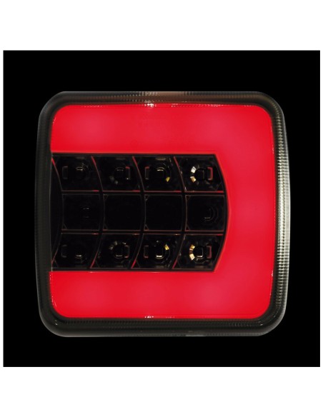 Fanale posteriore Led 4 funzioni 12 24V omologato Sinistro