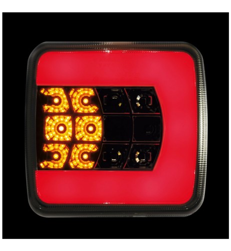Fanale posteriore Led 4 funzioni 12 24V omologato Sinistro