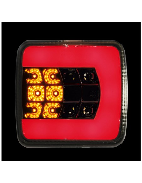 Fanale posteriore Led 4 funzioni 12 24V omologato Sinistro