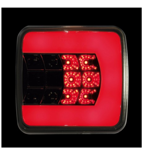 Fanale posteriore Led 4 funzioni 12 24V omologato Sinistro