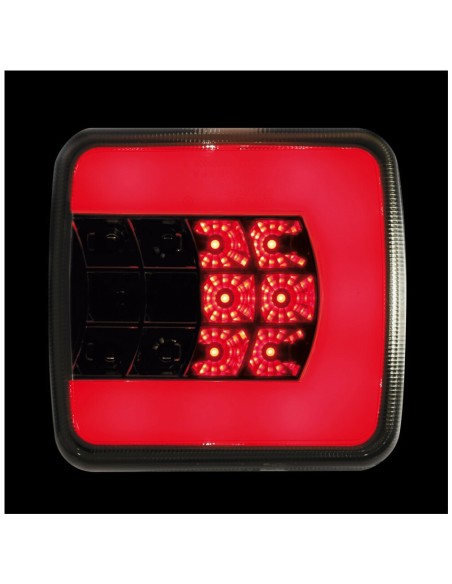 Fanale posteriore Led 4 funzioni 12 24V omologato Sinistro