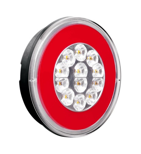 Fanale posteriore retromarcia e posizione camion O Led 12 24V omologato